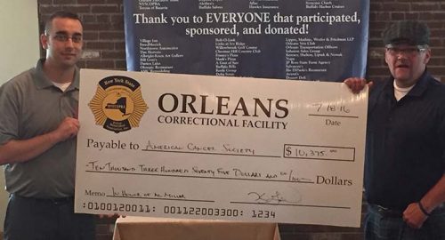 Orleans CF Raises Money for the Cancer Society
