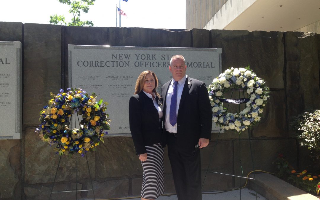 NYS Correction Officers Memorial’s Wreath Laying Service